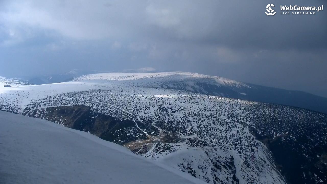 ŚNIEŻKA - widok z 1603 m n.p.m. - 19 marzec 2026, 12:16