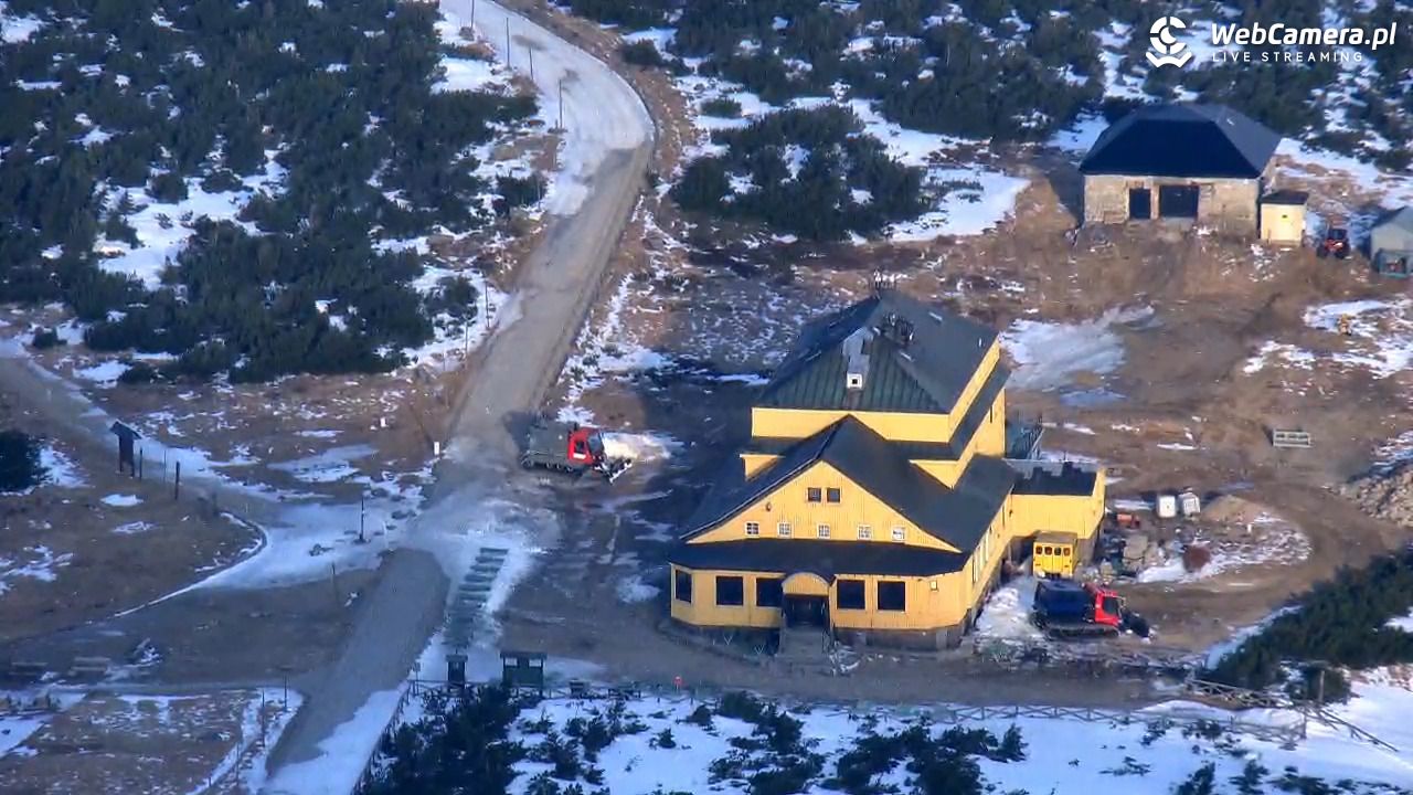 ŚNIEŻKA - widok z 1603 m n.p.m. - 20 marzec 2026, 07:13