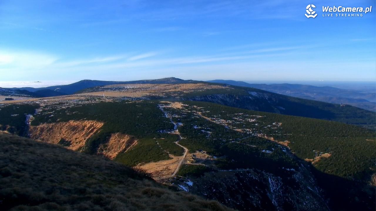 ŚNIEŻKA - widok z 1603 m n.p.m. - 16 grudzień 2025, 13:22
