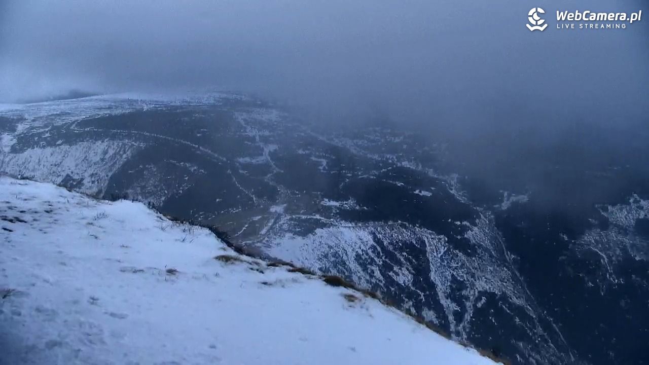 ŚNIEŻKA - widok z 1603 m n.p.m. - 30 październik 2025, 14:36