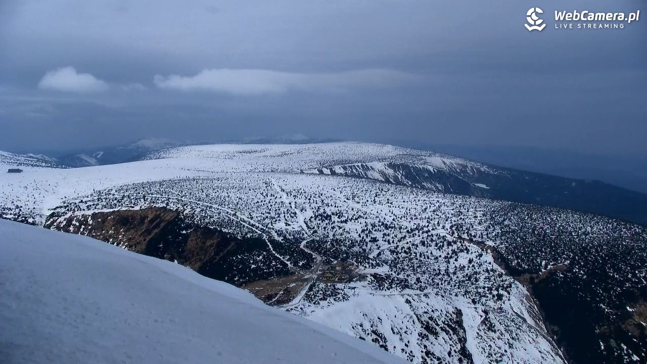 ŚNIEŻKA - widok z 1603 m n.p.m. - 20 marzec 2026, 09:06