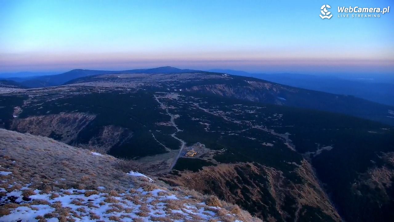 ŚNIEŻKA - widok z 1603 m n.p.m. - 17 maj 2026, 05:37