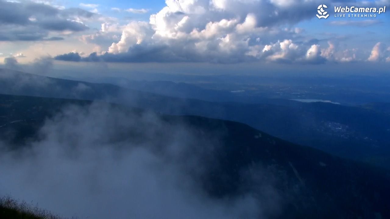 ŚNIEŻKA - widok z 1603 m n.p.m. - 08 wresień 2025, 17:45