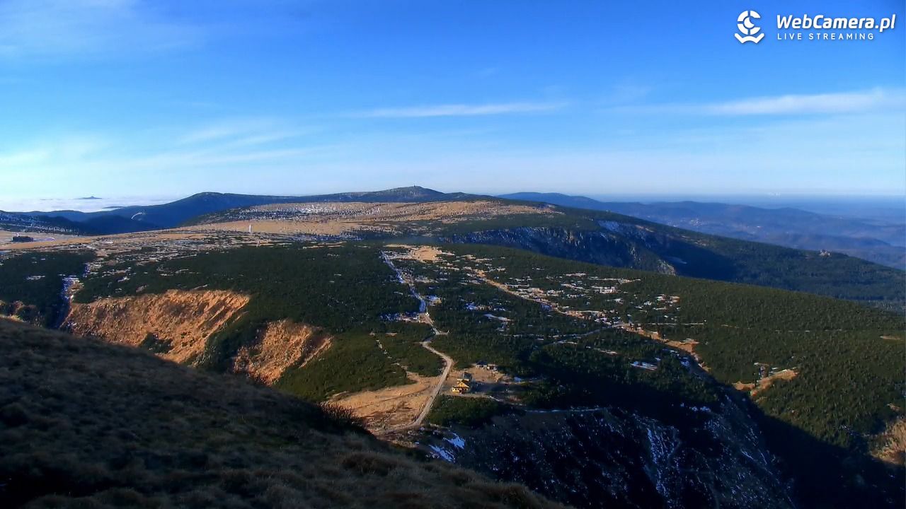 ŚNIEŻKA - widok z 1603 m n.p.m. - 16 grudzień 2025, 12:50