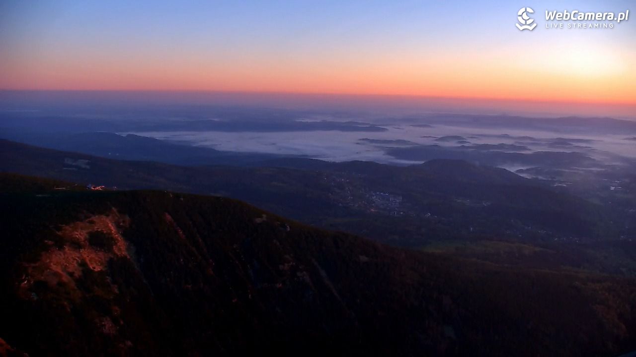 ŚNIEŻKA - widok z 1603 m n.p.m. - 10 maj 2026, 05:19