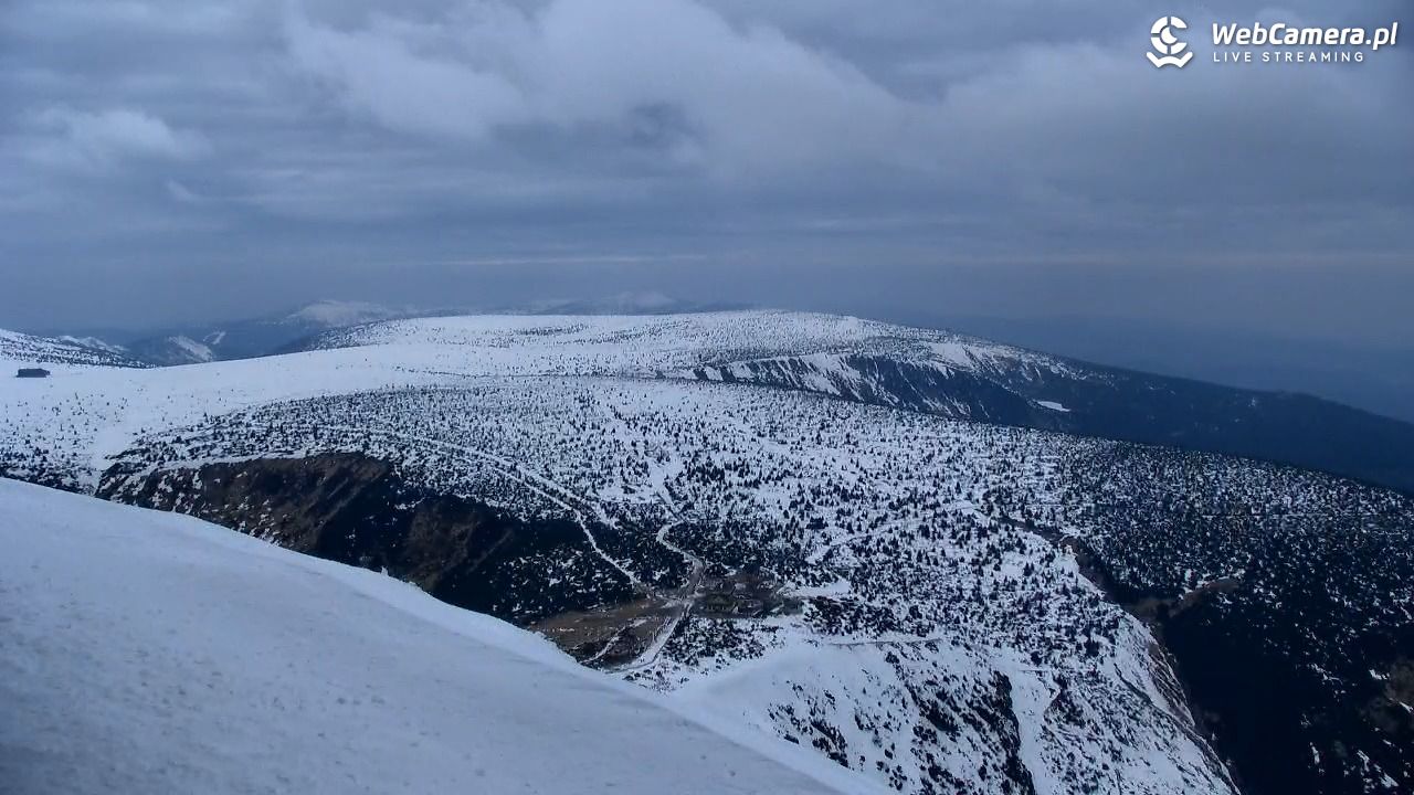 ŚNIEŻKA - widok z 1603 m n.p.m. - 20 marzec 2026, 10:12