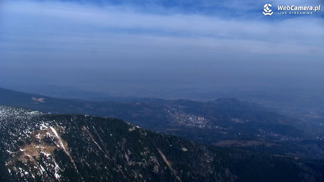 ŚNIEŻKA - widok z 1603 m n.p.m. - 19 marzec 2026, 08:39