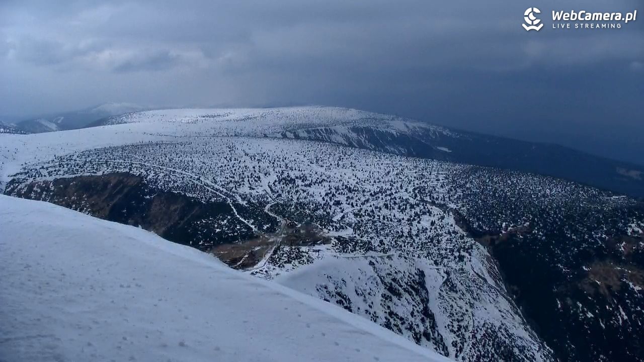 ŚNIEŻKA - widok z 1603 m n.p.m. - 20 marzec 2026, 13:53