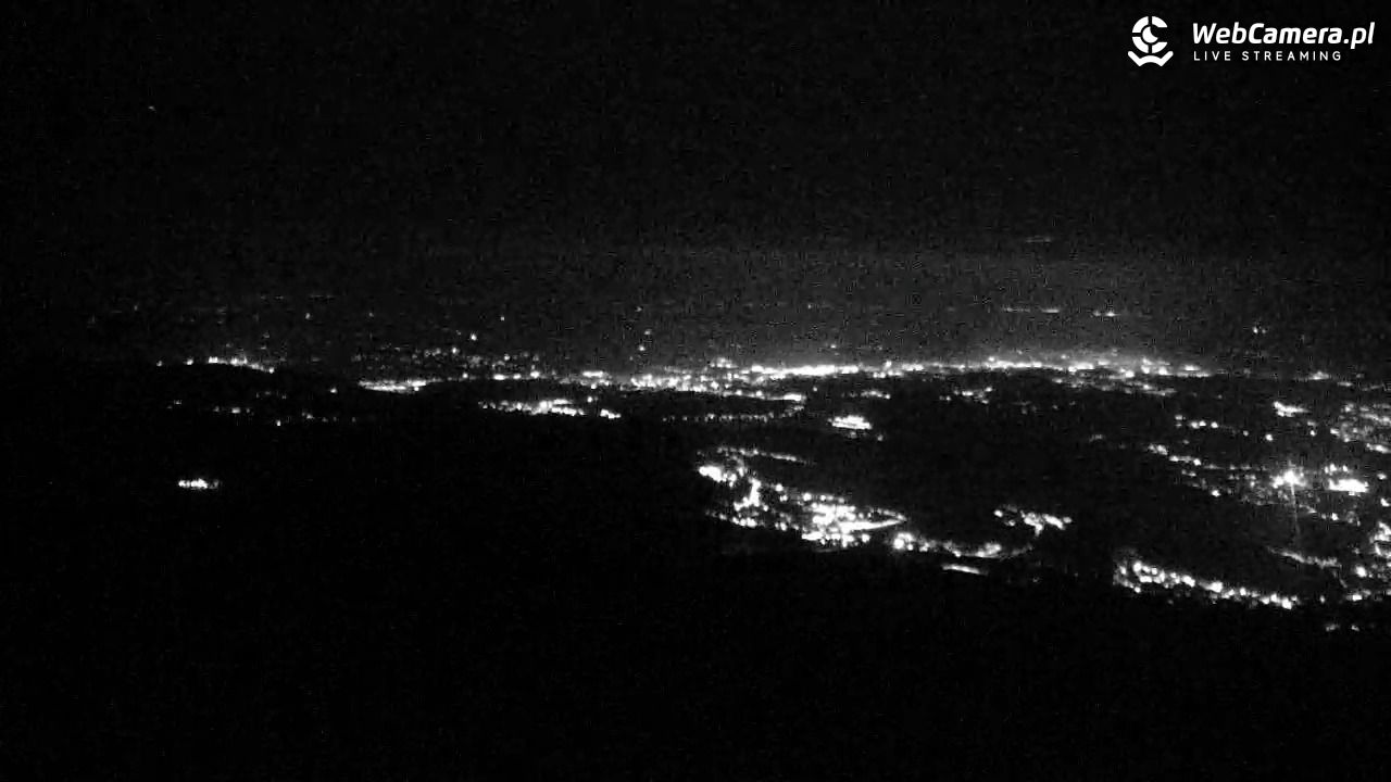 ŚNIEŻKA - widok z 1603 m n.p.m. - 19 marzec 2026, 22:10