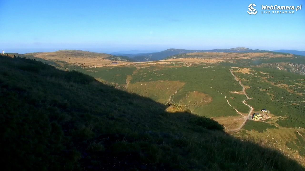 ŚNIEŻKA - widok z 1603 m n.p.m. - 09 wresień 2025, 08:07