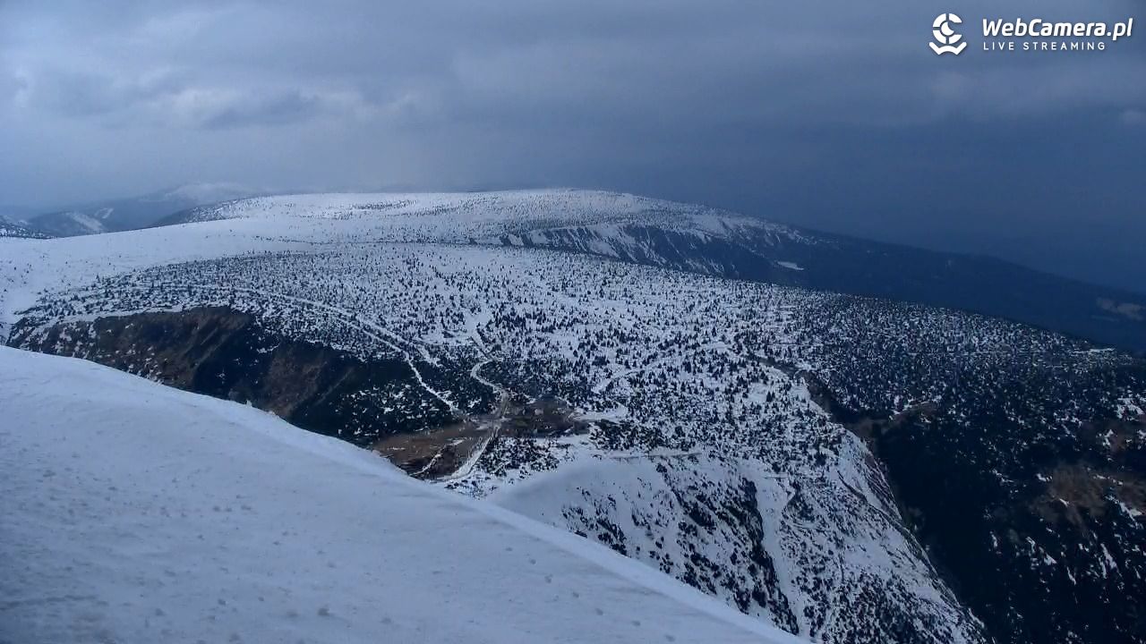 ŚNIEŻKA - widok z 1603 m n.p.m. - 20 marzec 2026, 13:52