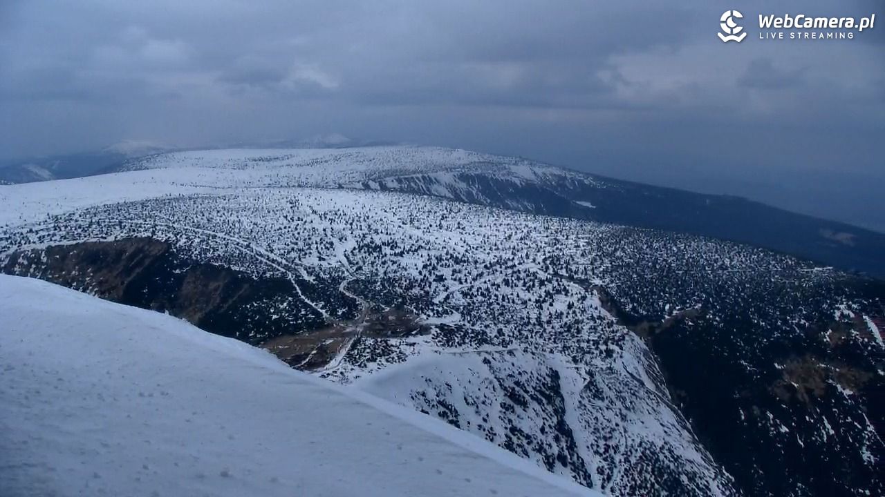 ŚNIEŻKA - widok z 1603 m n.p.m. - 20 marzec 2026, 13:21
