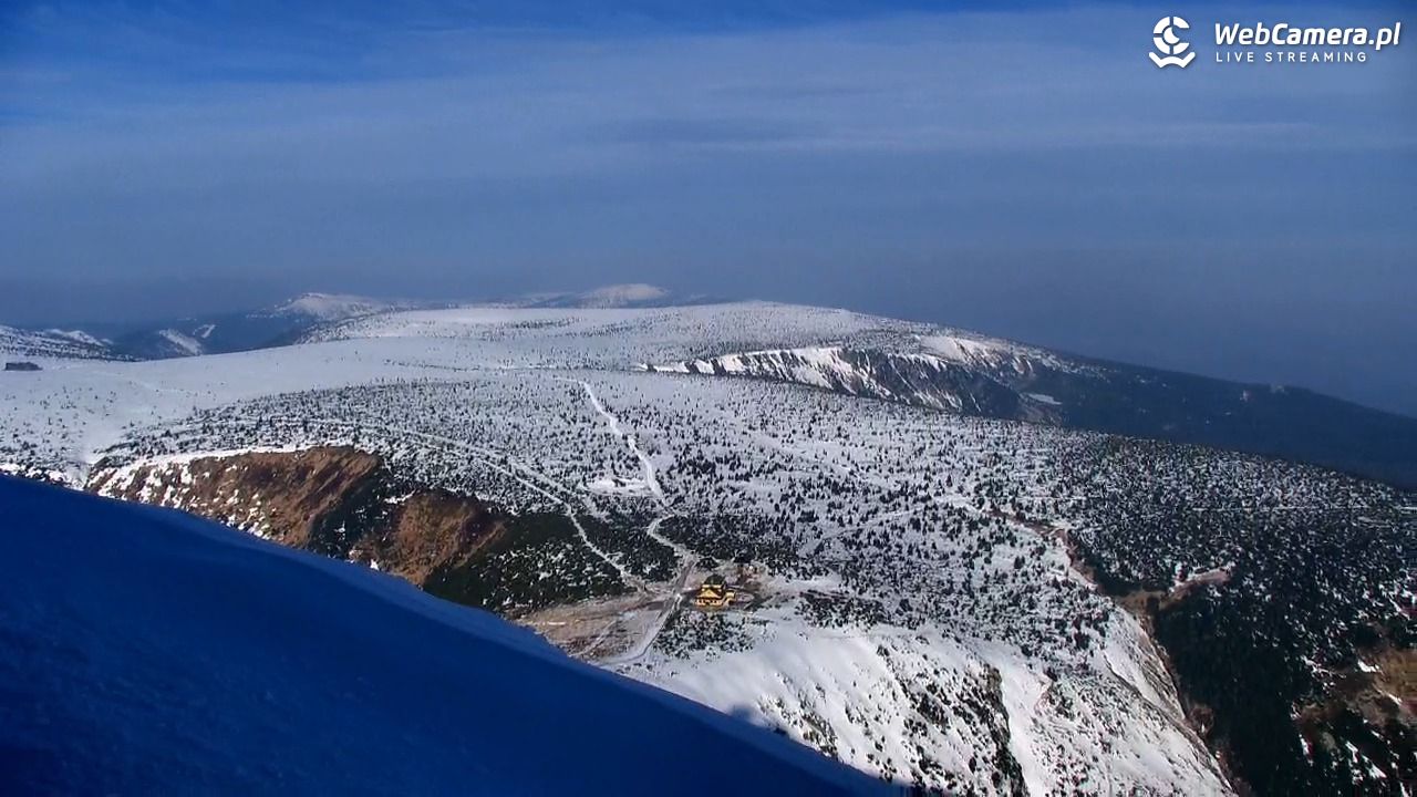 ŚNIEŻKA - widok z 1603 m n.p.m. - 19 marzec 2026, 08:16