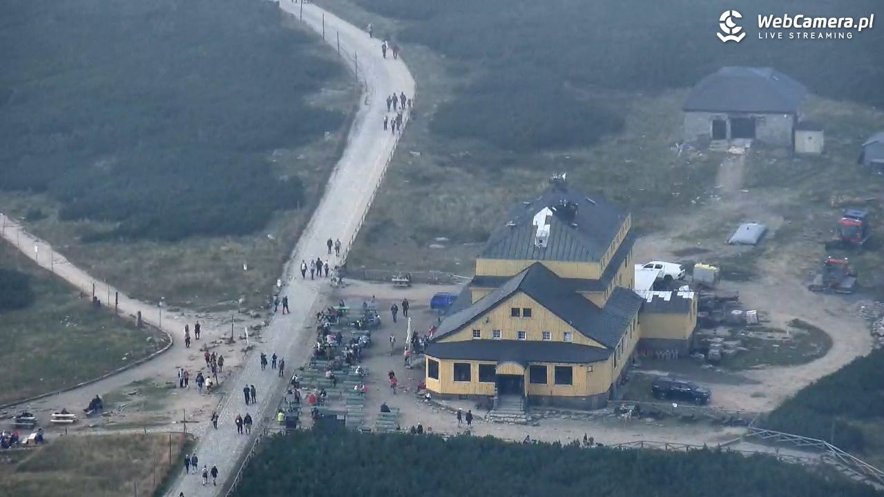 ŚNIEŻKA - widok z 1603 m n.p.m. - 09 wresień 2025, 14:38