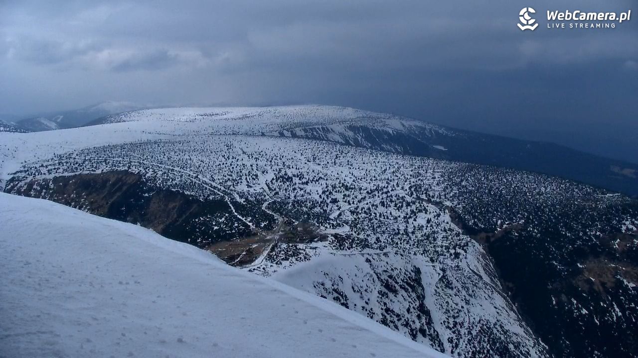 ŚNIEŻKA - widok z 1603 m n.p.m. - 20 marzec 2026, 13:53