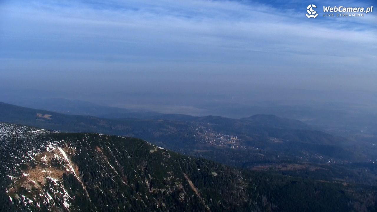 ŚNIEŻKA - widok z 1603 m n.p.m. - 19 marzec 2026, 07:35