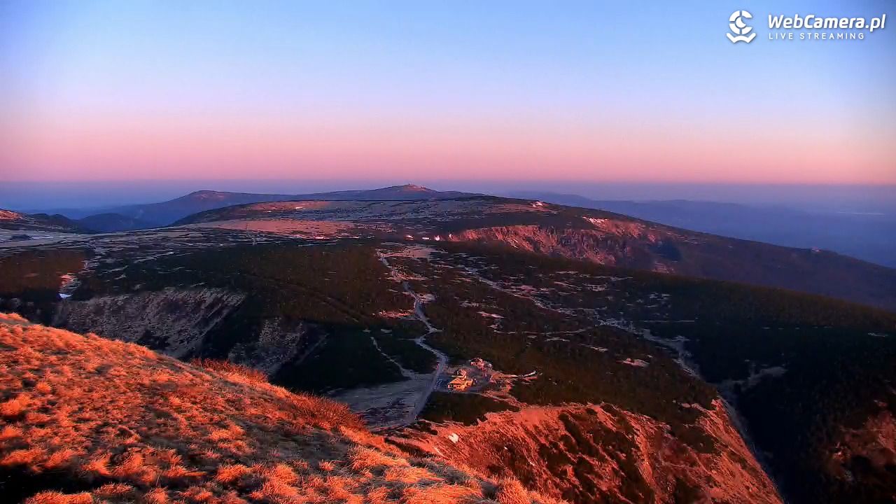 ŚNIEŻKA - widok z 1603 m n.p.m. - 10 maj 2026, 05:21
