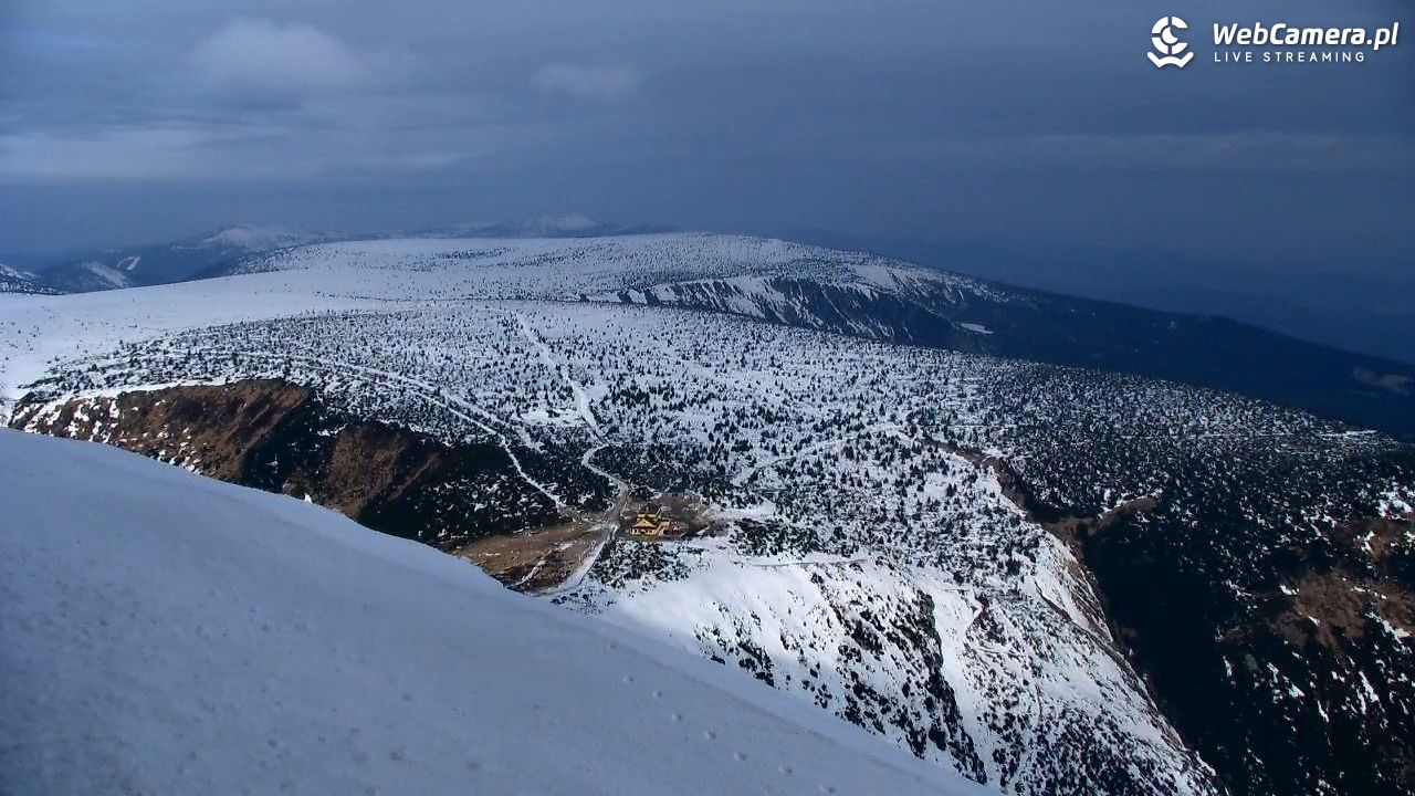 ŚNIEŻKA - widok z 1603 m n.p.m. - 20 marzec 2026, 07:56