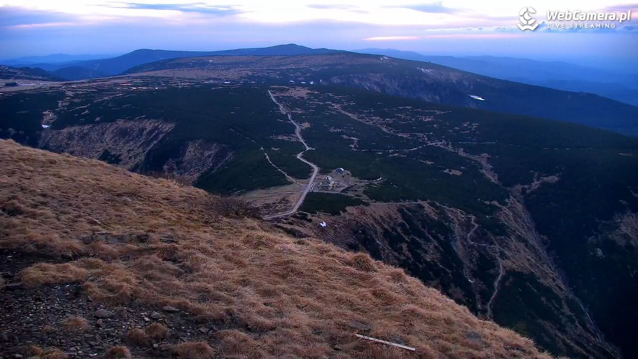 ŚNIEŻKA - widok z 1603 m n.p.m. - 10 maj 2026, 20:21