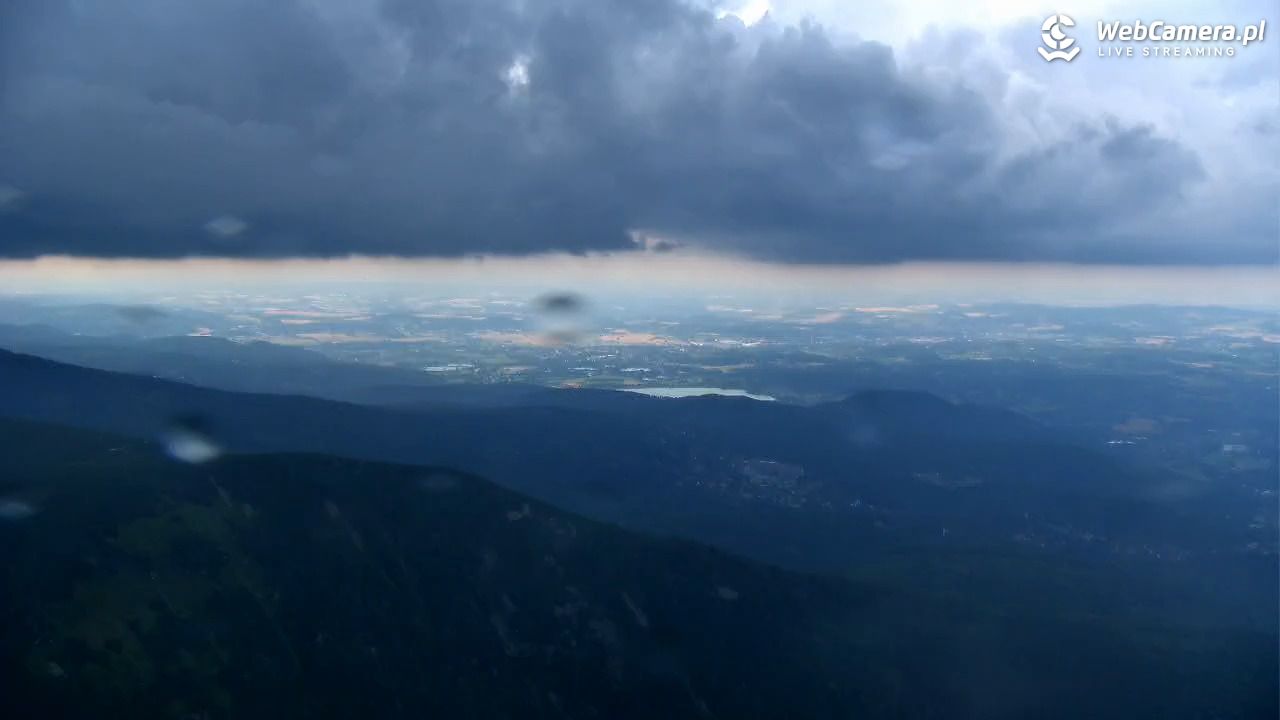 ŚNIEŻKA - widok z 1603 m n.p.m. - 25 lipiec 2025, 16:10