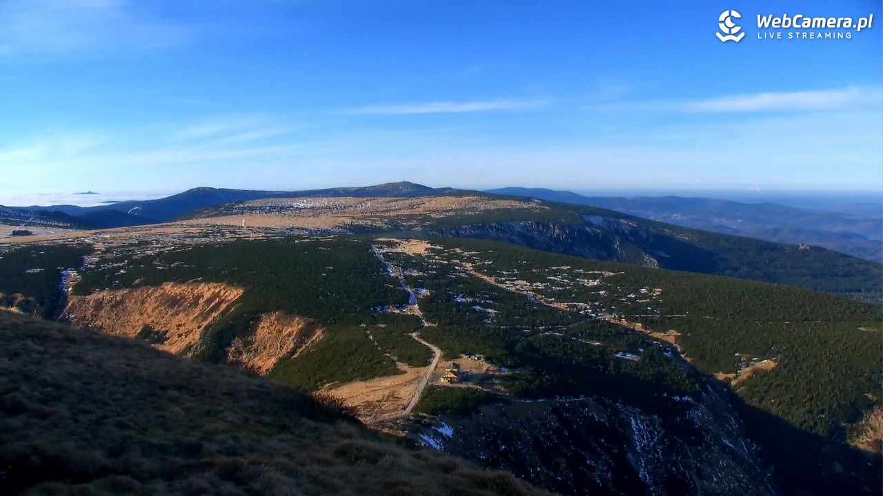 ŚNIEŻKA - widok z 1603 m n.p.m. - 16 grudzień 2025, 12:50