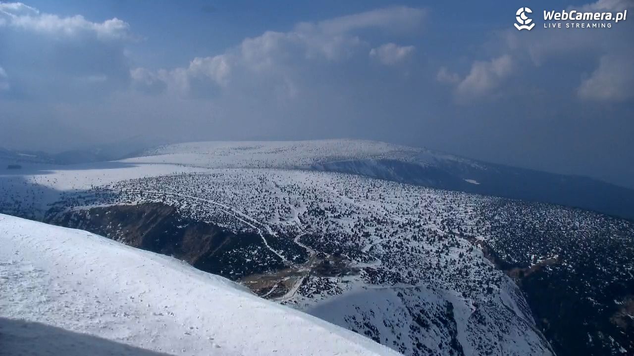 ŚNIEŻKA - widok z 1603 m n.p.m. - 19 marzec 2026, 14:14