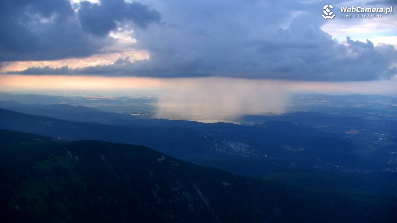 ŚNIEŻKA - widok z 1603 m n.p.m. - 25 lipiec 2025, 19:30