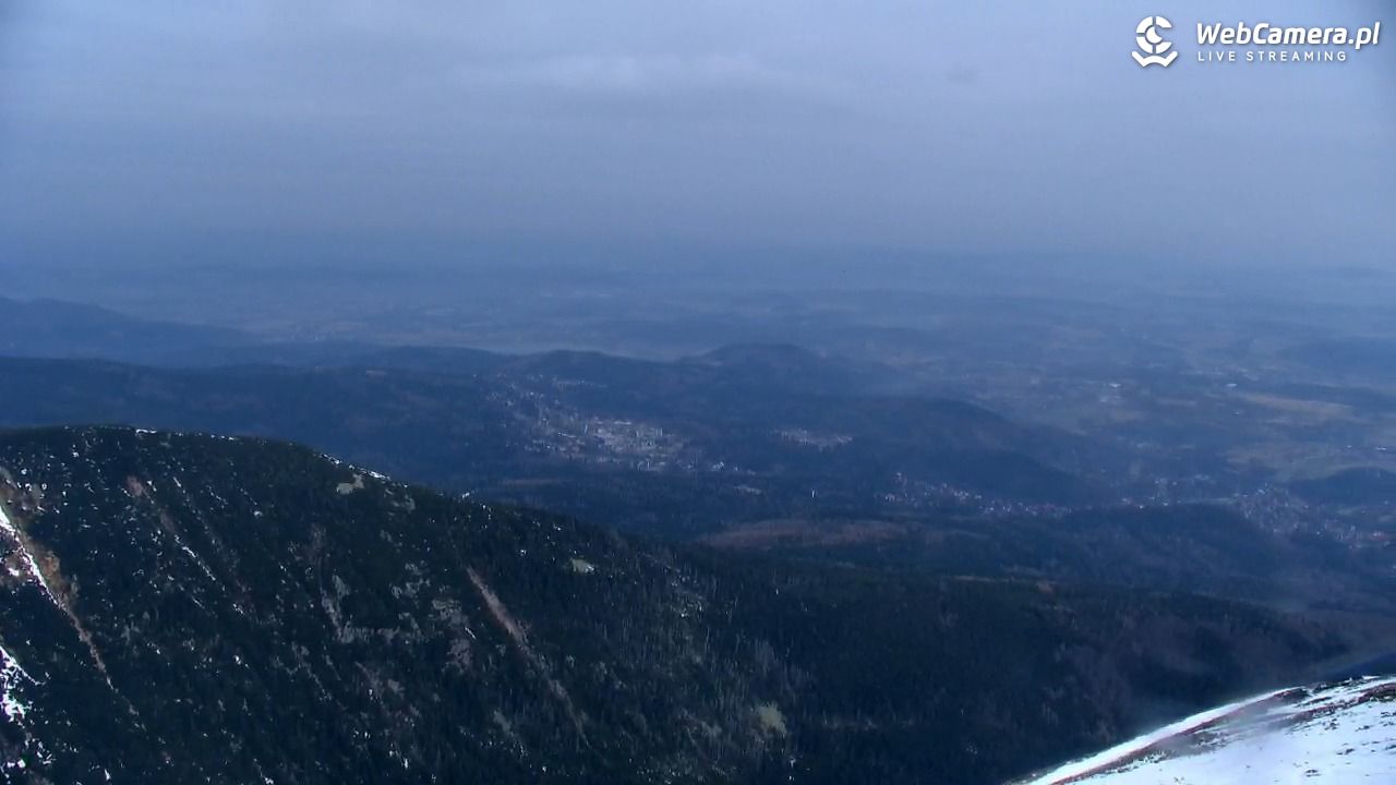 ŚNIEŻKA - widok z 1603 m n.p.m. - 20 marzec 2026, 09:32
