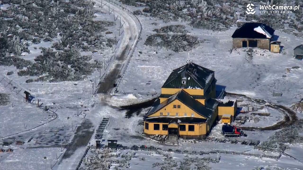ŚNIEŻKA - widok z 1603 m n.p.m. - 18 marzec 2026, 08:39