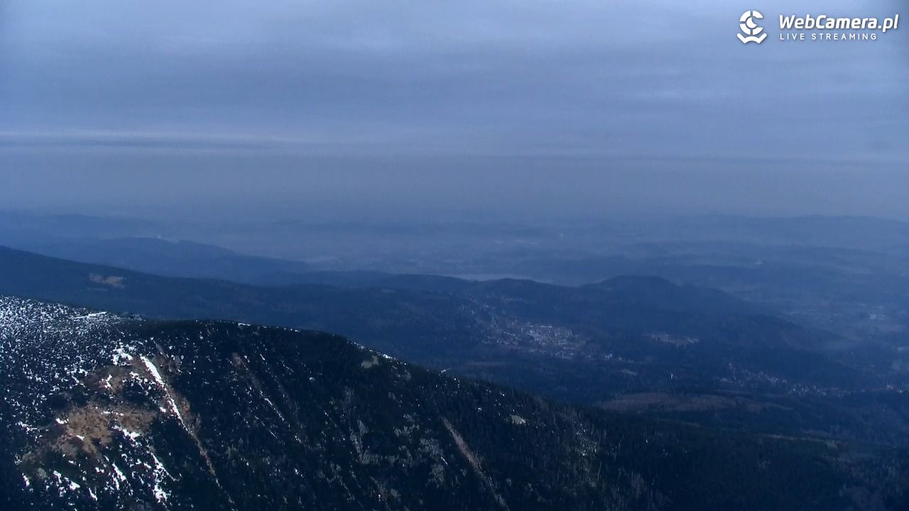 ŚNIEŻKA - widok z 1603 m n.p.m. - 20 marzec 2026, 08:39