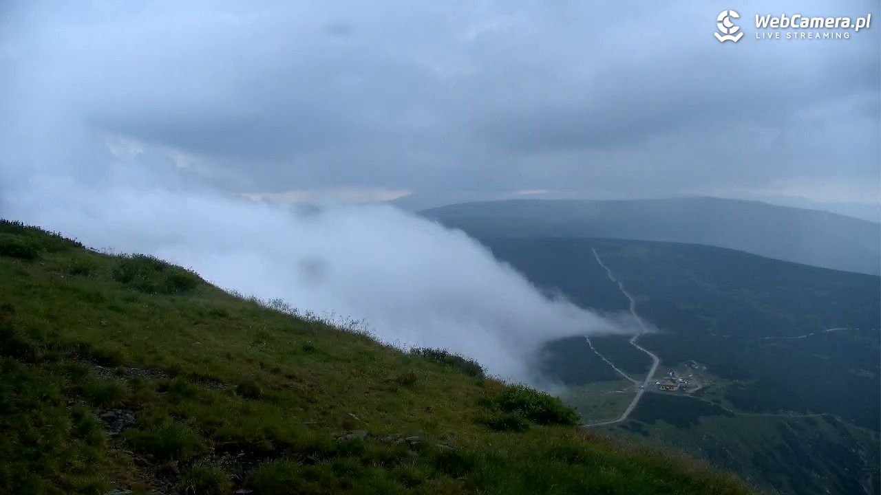 ŚNIEŻKA - widok z 1603 m n.p.m. - 25 lipiec 2025, 16:26