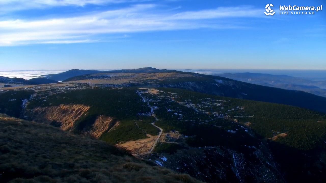 ŚNIEŻKA - widok z 1603 m n.p.m. - 17 grudzień 2025, 14:14