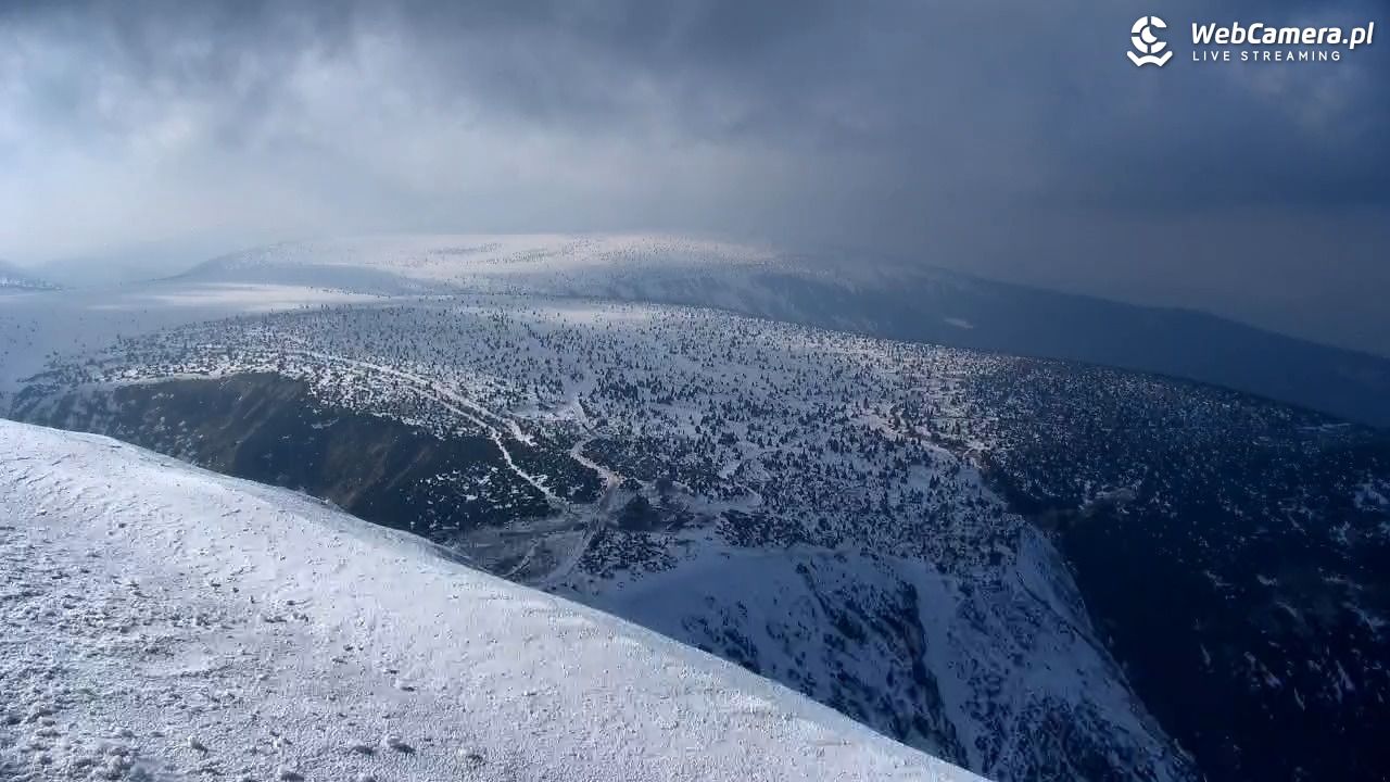 ŚNIEŻKA - widok z 1603 m n.p.m. - 18 marzec 2026, 15:21