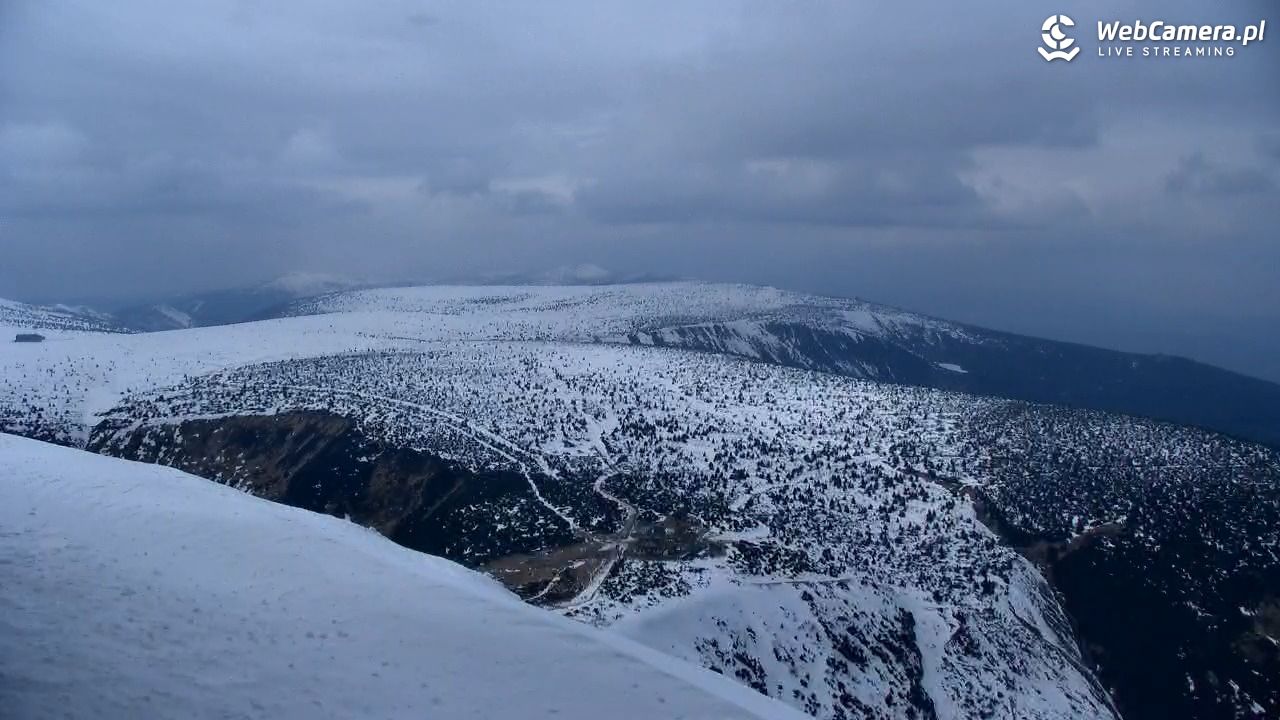 ŚNIEŻKA - widok z 1603 m n.p.m. - 20 marzec 2026, 13:22