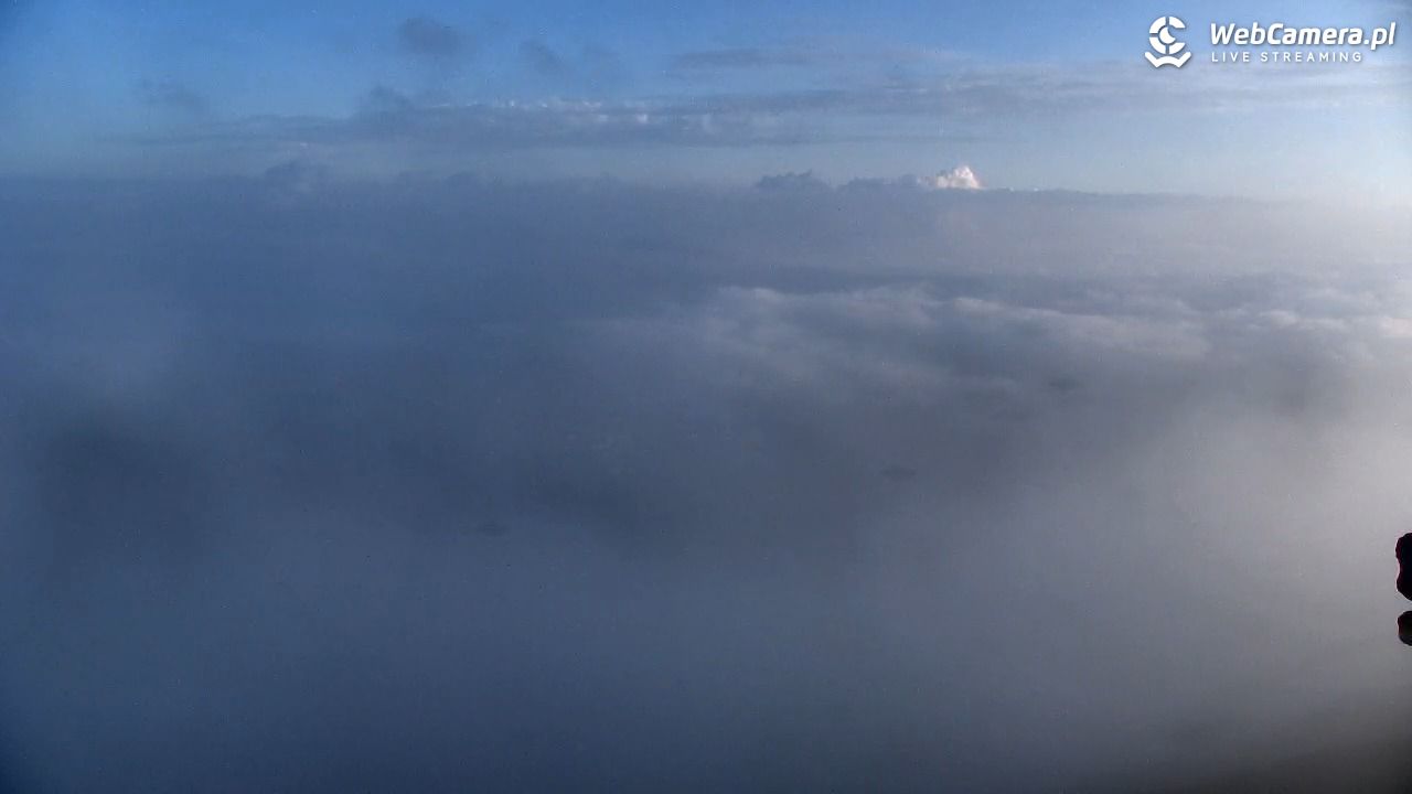 ŚNIEŻKA - widok z 1603 m n.p.m. - 08 wresień 2025, 07:10