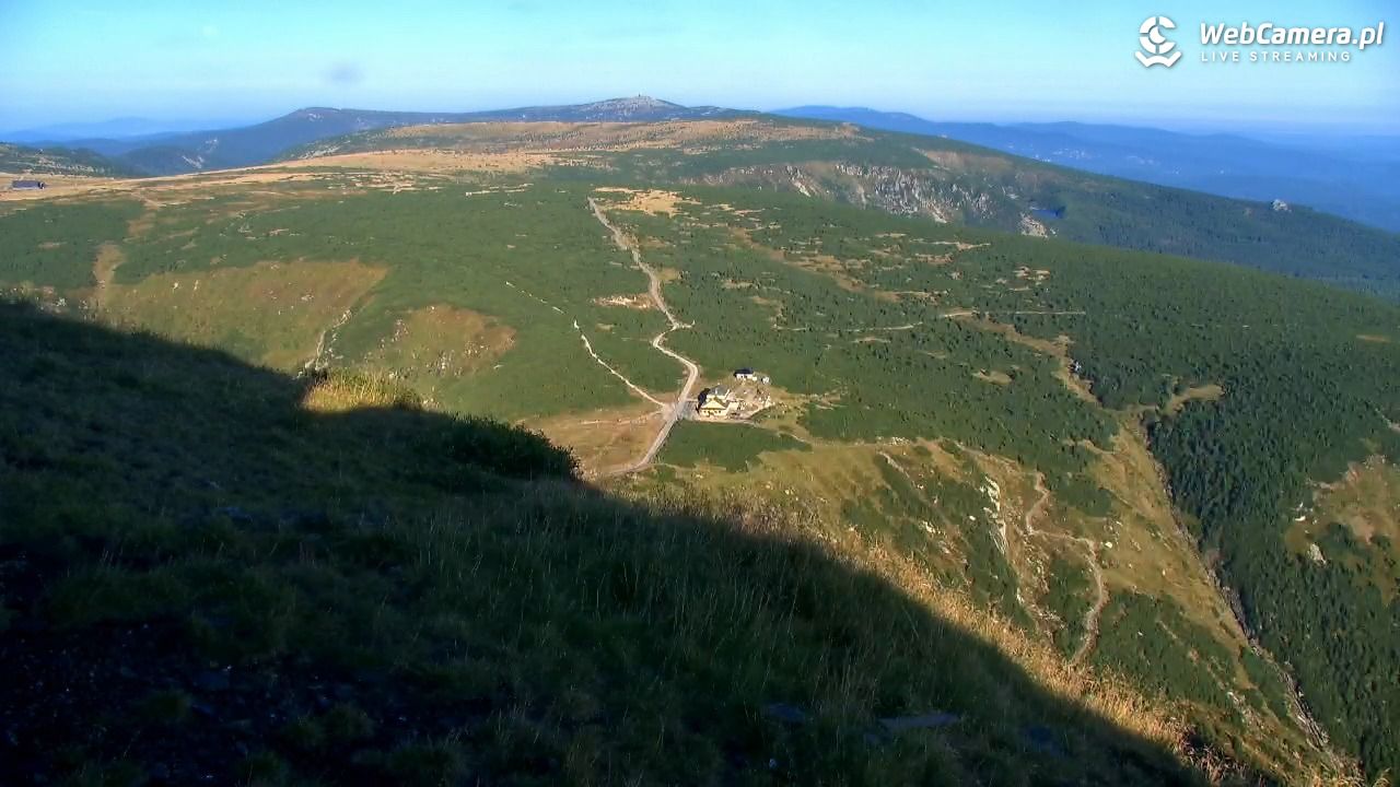 ŚNIEŻKA - widok z 1603 m n.p.m. - 09 wresień 2025, 08:07