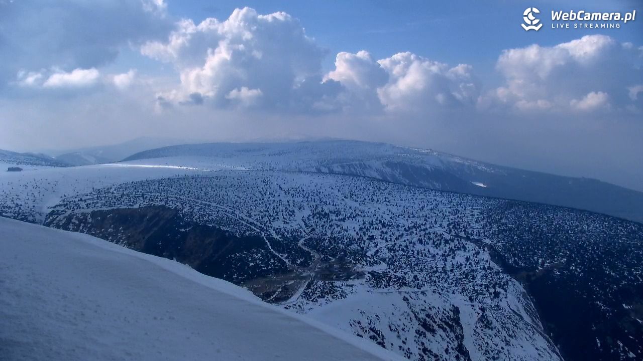 ŚNIEŻKA - widok z 1603 m n.p.m. - 19 marzec 2026, 14:46