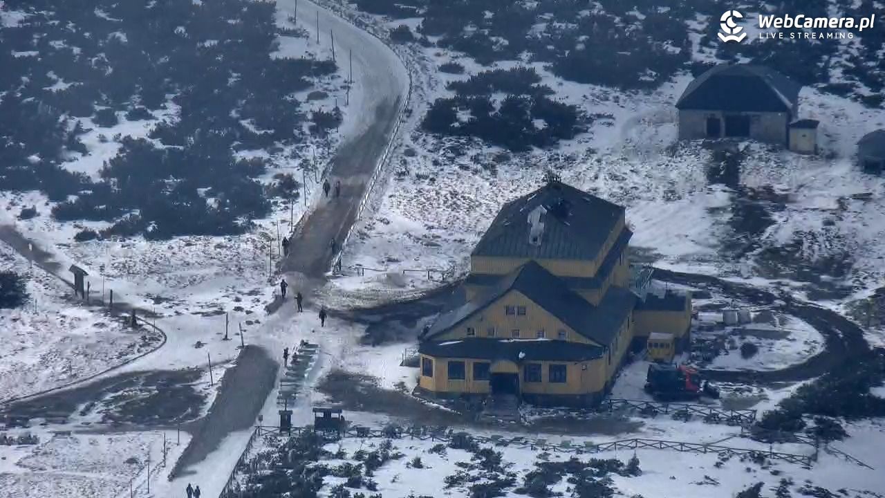 ŚNIEŻKA - widok z 1603 m n.p.m. - 18 marzec 2026, 13:20
