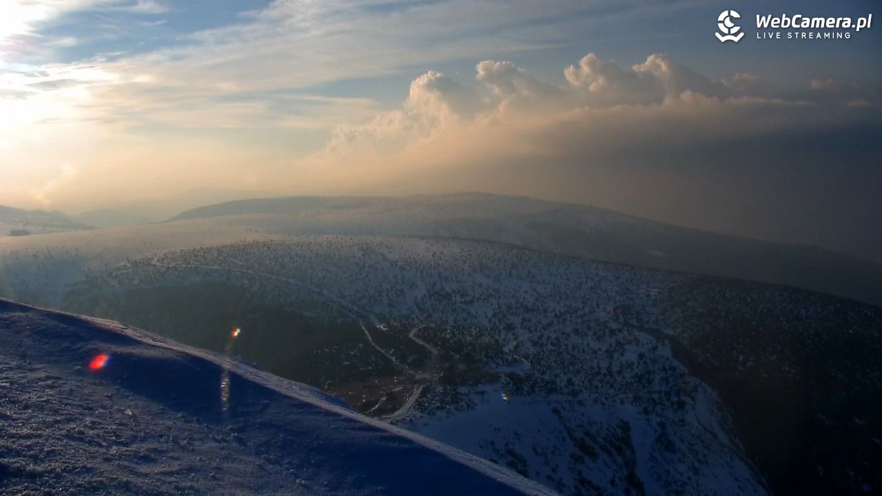 ŚNIEŻKA - widok z 1603 m n.p.m. - 19 marzec 2026, 17:19