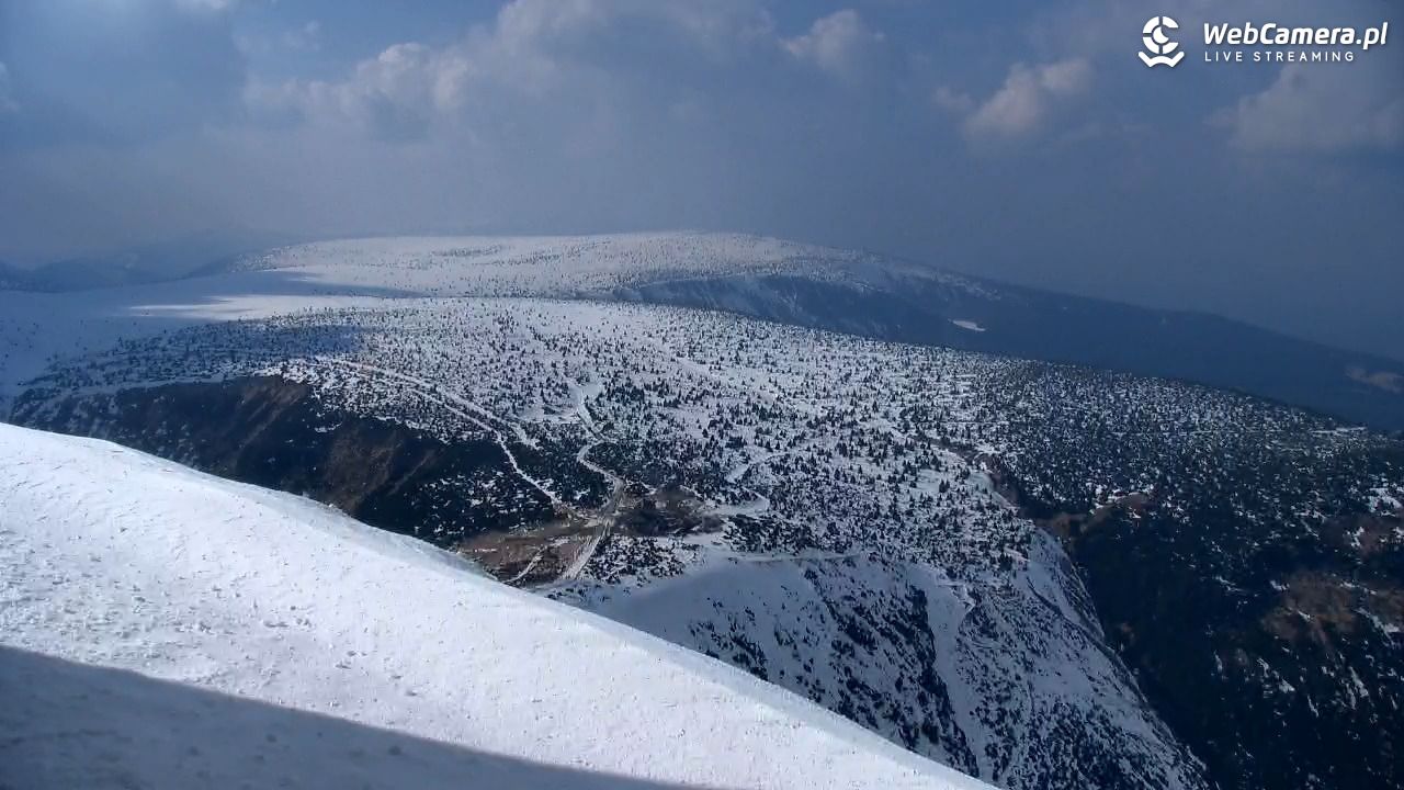 ŚNIEŻKA - widok z 1603 m n.p.m. - 19 marzec 2026, 14:12