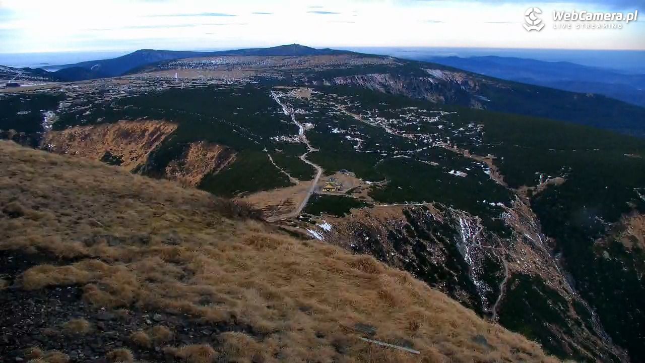 ŚNIEŻKA - widok z 1603 m n.p.m. - 17 grudzień 2025, 09:23