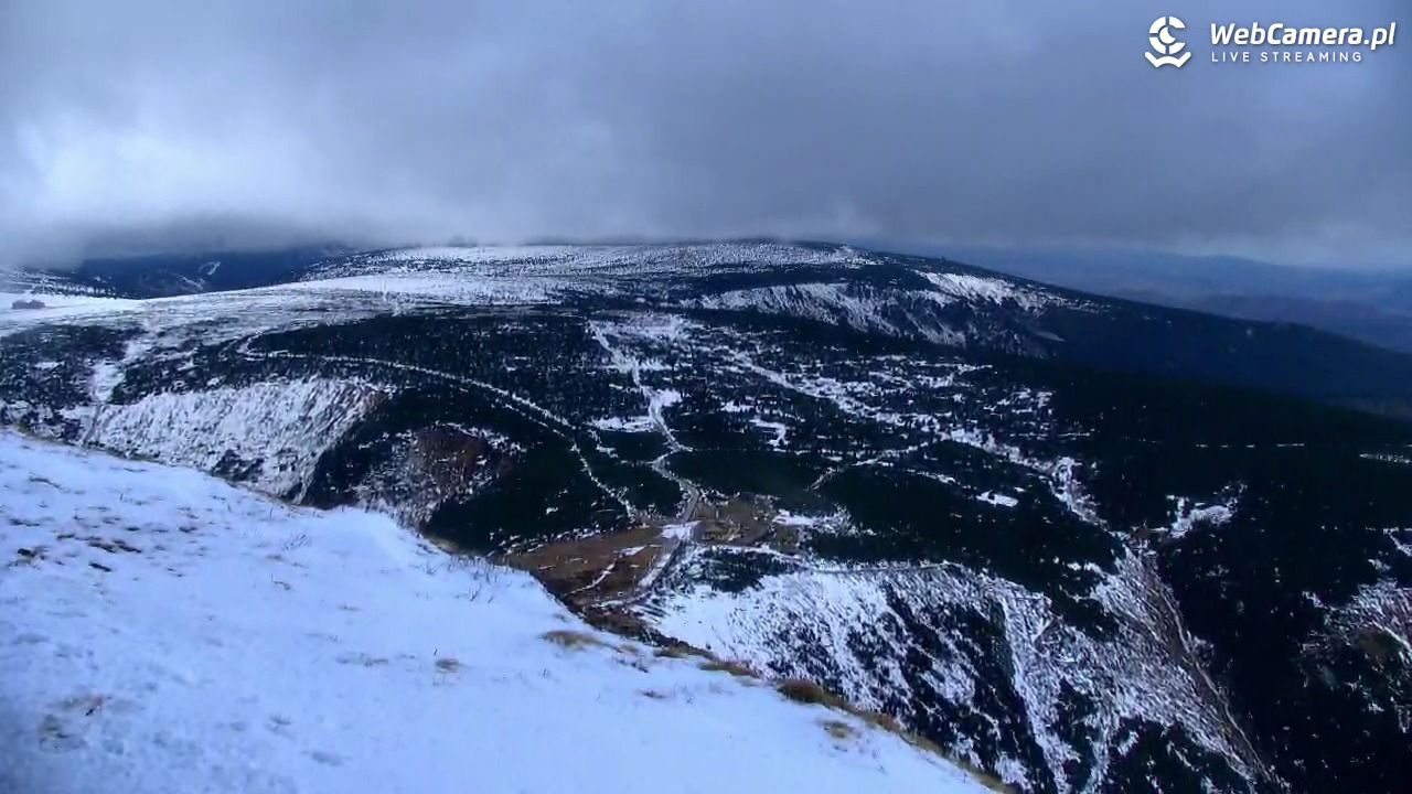 ŚNIEŻKA - widok z 1603 m n.p.m. - 30 październik 2025, 14:05
