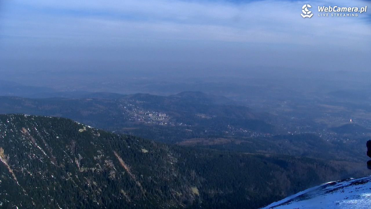 ŚNIEŻKA - widok z 1603 m n.p.m. - 19 marzec 2026, 08:39