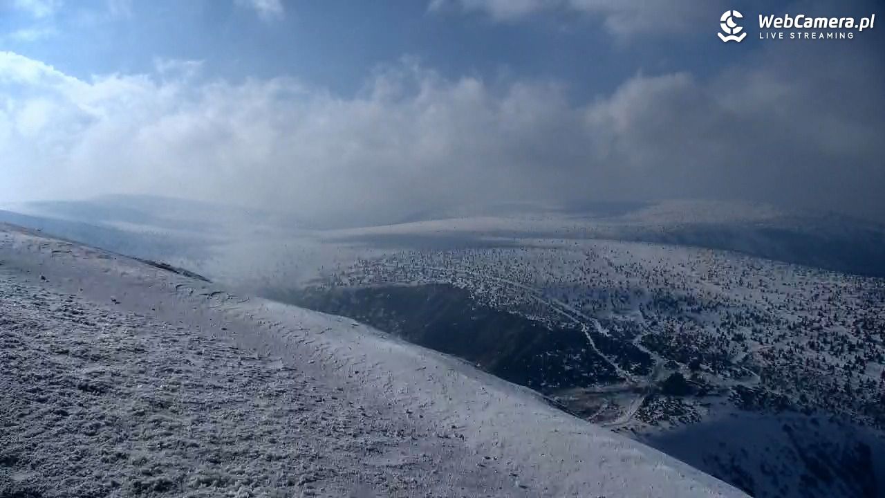 ŚNIEŻKA - widok z 1603 m n.p.m. - 18 marzec 2026, 15:07