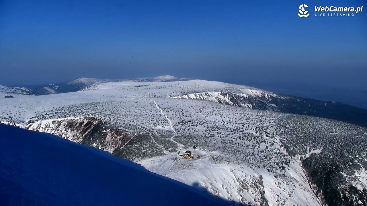 ŚNIEŻKA - widok z 1603 m n.p.m. - 18 marzec 2026, 08:16