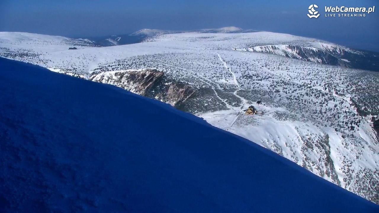 ŚNIEŻKA - widok z 1603 m n.p.m. - 18 marzec 2026, 09:07