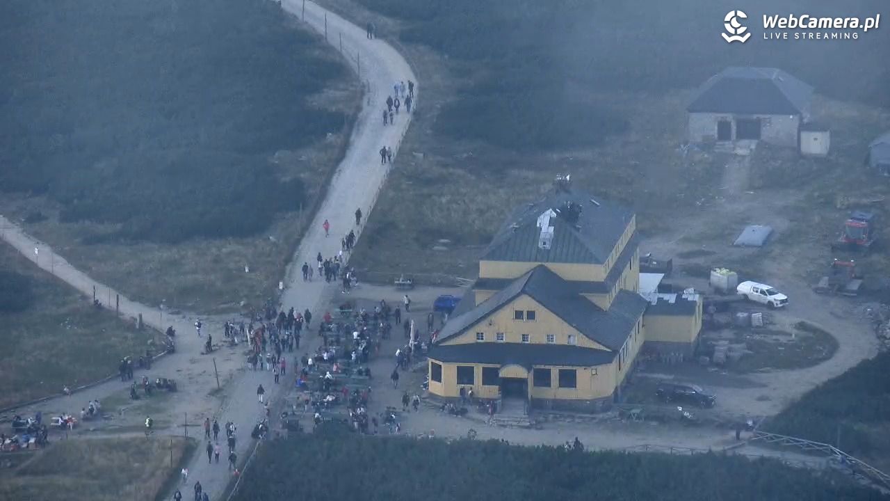 ŚNIEŻKA - widok z 1603 m n.p.m. - 09 wresień 2025, 14:10