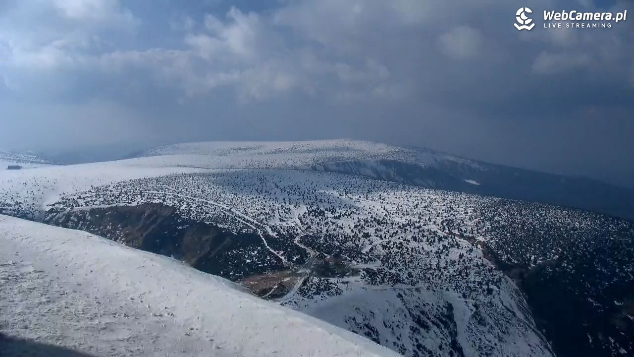 ŚNIEŻKA - widok z 1603 m n.p.m. - 19 marzec 2026, 14:26