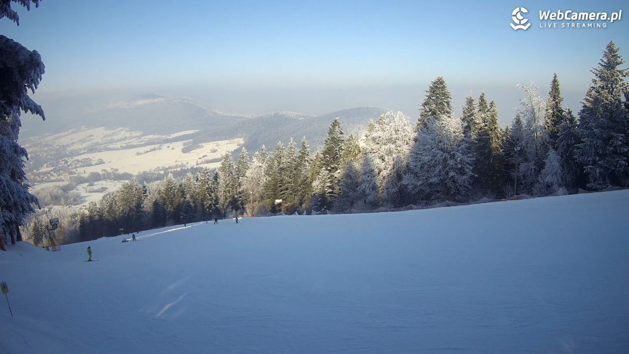 Kasina SKI - widok na trasy NOWOŚĆ - 03 luty 2026, 11:10