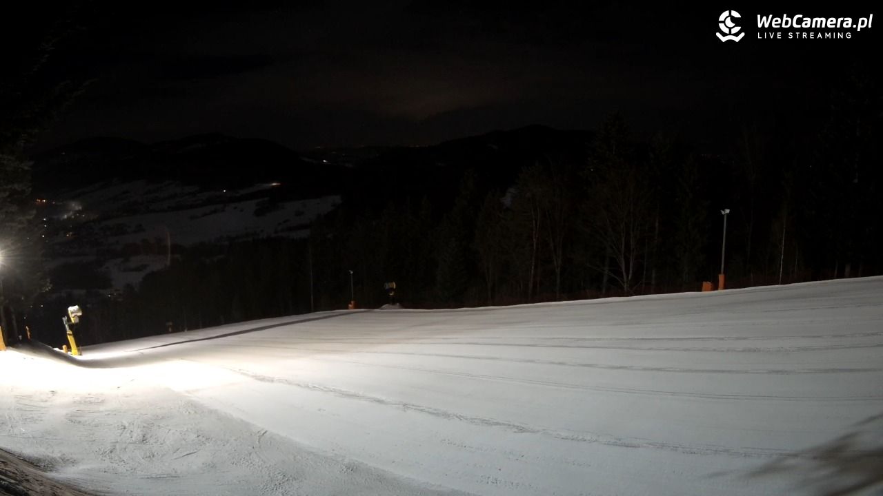 Kasina SKI - widok na trasy NOWOŚĆ - 03 grudzień 2025, 22:18
